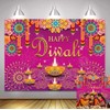 7x5FT Happy Diwali Photography Backdrop Indian Diwali Background Decorations for