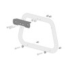 SW-Motech KFT.00.152.22800/B PRO Side Carrier Adapter Kit for Givi Trekker