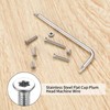 660 Pcs M2 Screws Set, Countersunk Bolts and Nuts Set,