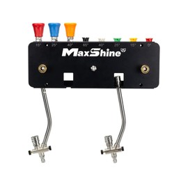 Maxshine Universal Foam Cannon Holder - Wall-Mounted Organizer for Garage & Mobile Detailing, Holds Foam Cannons, Compatible with 1/4” Quick Connect (Cannons & Accessories (Logo)