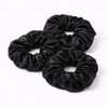 Casa Della Silk Grande Mulberry Silk Scrunchies x3 – Large