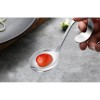 Unbranded Stainless Steel Curved Handle Dessert Spoon, 6 spoons of