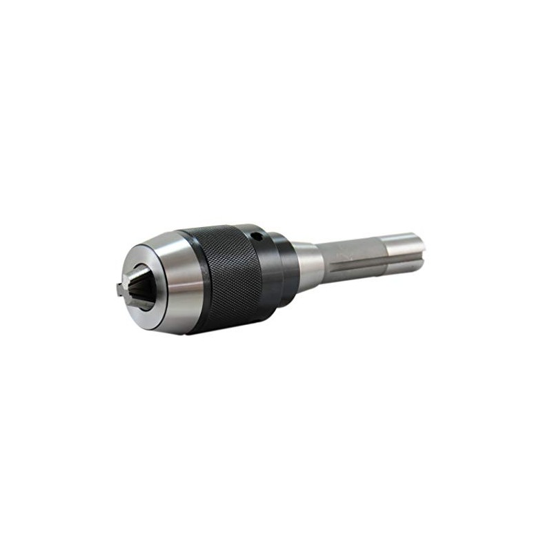 Shars 1/32-1/2" Classic Plus Keyless drill chuck with R8 Integral