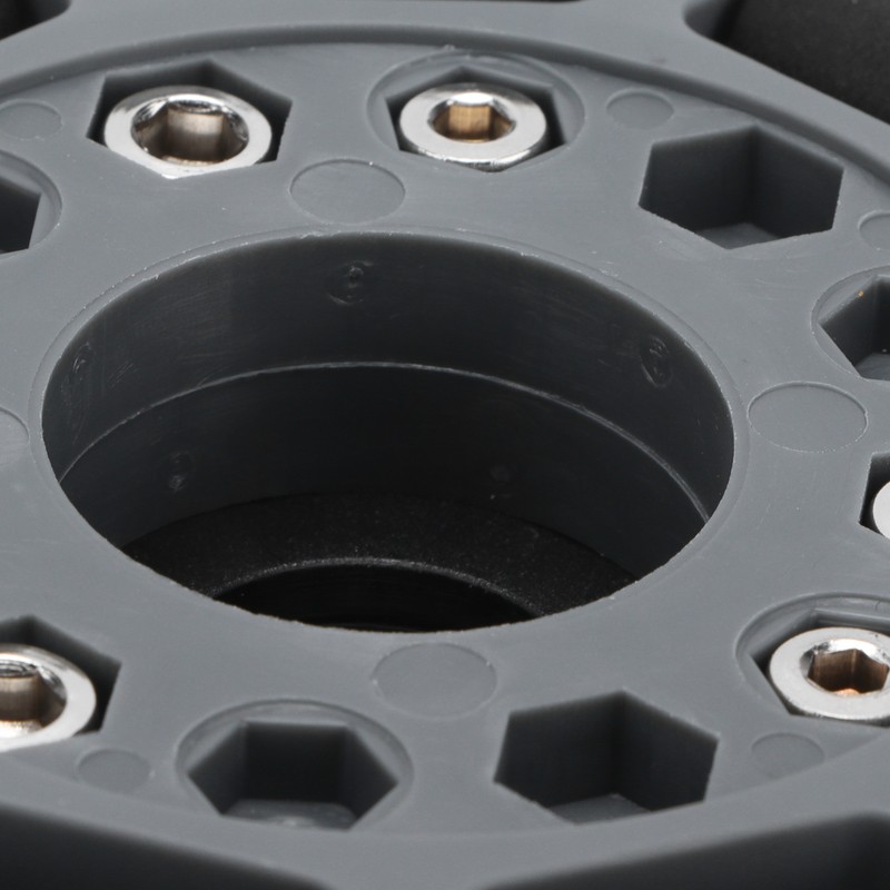100mm Durable Nylon Rubber Bearing Rollers Omni Wheels for Robot