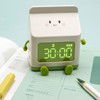 Fun Milk Box Alarm Clock Student Countdown Cartoon Alarm Clock
