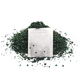 Japanese Green Tea Co. 144 Pcs Disposable Tea Bags for Loose Leaf Tea –Japanese 100% Natural and Biodegradable – Oversized Empty Tea Bags for Loose Tea Leaves Infuser with Tight Seal (3.5" X 2.8")