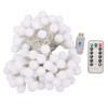 LED Ball String Lights USB Interface 8 Light Modes Warm