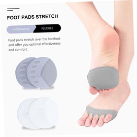 Healvian 9pairs Honeycomb Fabric Forefoot Cushions Invisible Metatarsal Pads for High Heels Breathable Gel Foot Pads Soft Non- Design for and Comfort