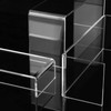6 Sets Acrylic U-Shaped Display Stand, Clear Acrylic Display Risers