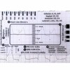 ECG RULER Pocketcard - Transparent EKG Calipers 7 Step Ruler