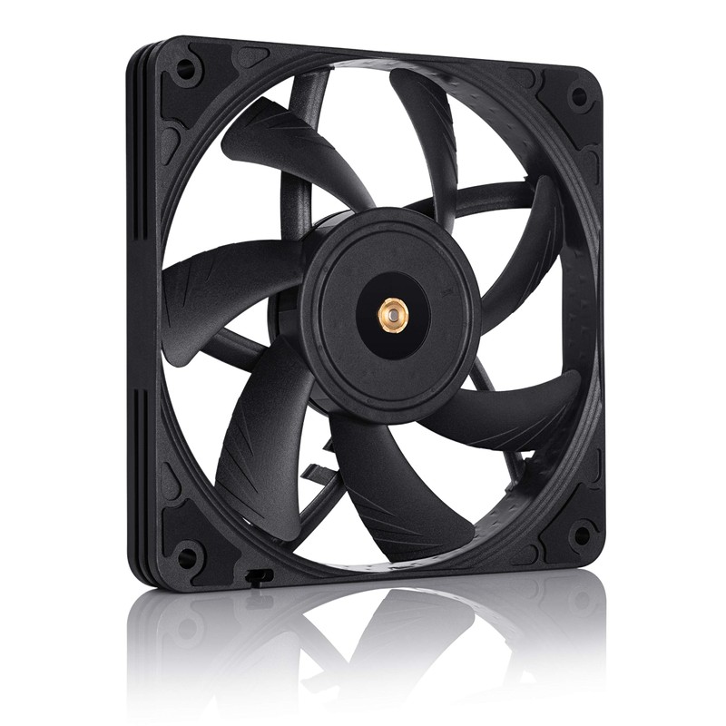 Noctua NF-A12x15 PWM chromax.Black.swap, Premium Quiet Slim Fan, 4-Pin (120x15mm,