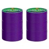 Duck 283138_C Color Duct Tape, 6-Roll, Purple, 6 Rolls