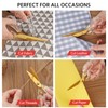 Uaugulft Acrylic Scissors Sharp Titanium Blades with Ergonomic ABS Handle