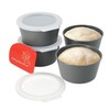 RoyalFay Pizza Ball Box 4 Pieces Made of Super Smooth