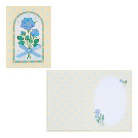 Sanrio MU266-5 614611 Multi-Purpose Blue Rose Greeting Card