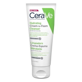 CeraVe Limpiadora Crema-Espuma Hidratante Facial Diaria para Piel Normal a Seca 100ml