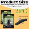 ZDL V-brake pads, 2 pairs of bicycle brake shoes, bicycle