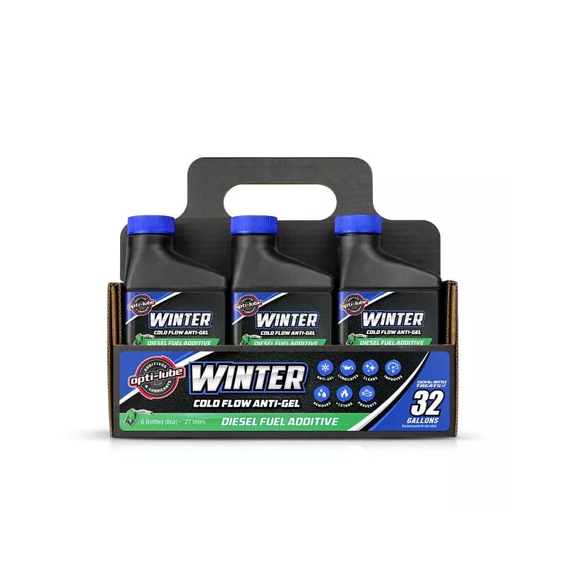 Opti-Lube Winter Formula Diesel Fuel Additive - 8oz 6 Pack