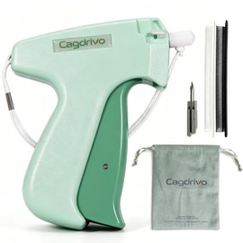 Stitch Gun for Clothes,Handheld Tagging Gun Portable Quick Clothing Fixer for Hemming Pants,Securing Shirt Collars,Includes 1 Premium Pouch,2 Needles,1000 Black Fasteners & 1000 White Fasteners