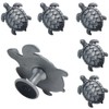 HWAQHDYL 6 Pcs Sea Turtle Shape Knobs Door Handle Cabinet