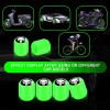 Tapones De Válvula Auto Moto Luminoso Cubre Llanta Neumático