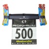 Ronhill Mens Race Number Waist Belt, Charcoal/Black