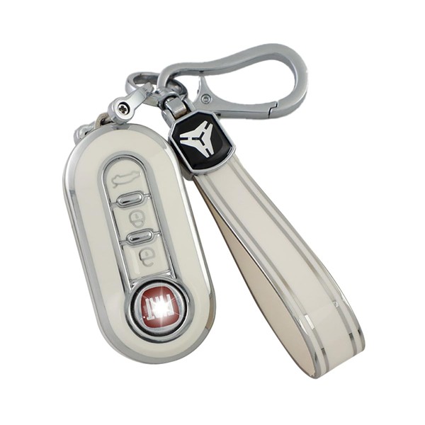 Fiat Car Key Fob Cover Case Shell - 3 Button