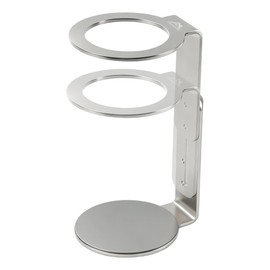 ShanSon Adjustable Coffee Maker Stand,Height Adjustable Espresso Machine & Pour Over Coffee Stand with Non‑Slip Pad, Stainless Steel Tool for Home, Office, Travel, Camping