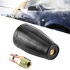 High Pressure Washer Turbo Nozzle 3600PSI 1/4in Rotating Spray Tip