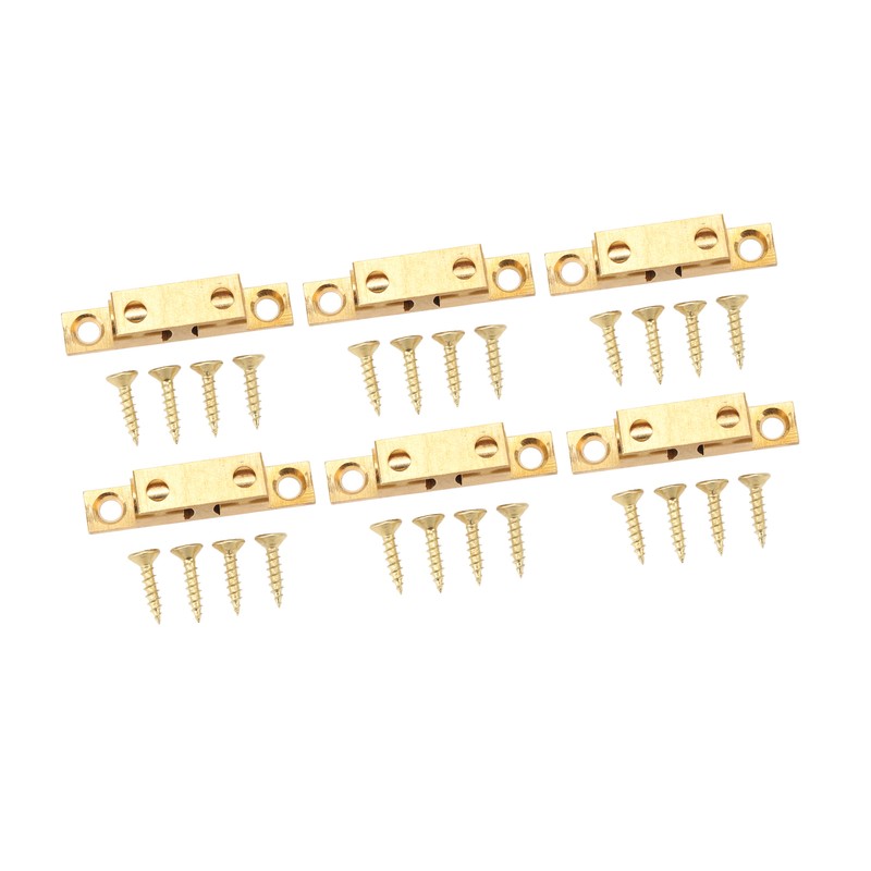 6 Set Cabinet Door Catch Brass Cabinet Door Closet Ball