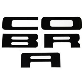 Cobra For 2003-2004 Cobra Stainless Bumper Inserts MATTE BLACK new FREE SHIPPING
