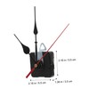 Gadpiparty 1 Set DIY Clock Movement Set Long Shaft Quartz