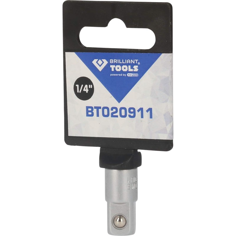 BRILLIANT TOOLS BT020911 1/4 Inch Adaptor to 3/8 Inch [Powered