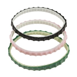 Goody Sport Ouchless Forever Polyband Hair Ties, 150 Ct, Two-Tone, 2X Stronger, SlideProof Sport-Level Grip for Active Lifestyles, Easy-Glide Styling Accessories for Women & Men, All Hair Types