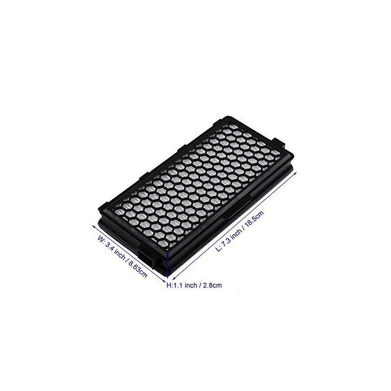Wadoy Active AirClean 50 Filter for Compatible with Miele SF