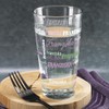 Herz & Heim® Drinking Glass with Name in Various Fonts