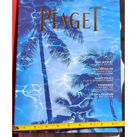 Piaget NEW ~Piaget  No. 1  First Edition Book/Magazine - Printed in Italy - August 2016