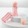 COSIDEA 20pcs Cute irregularly shaped 3ml 0.1oz Rose Empty lip