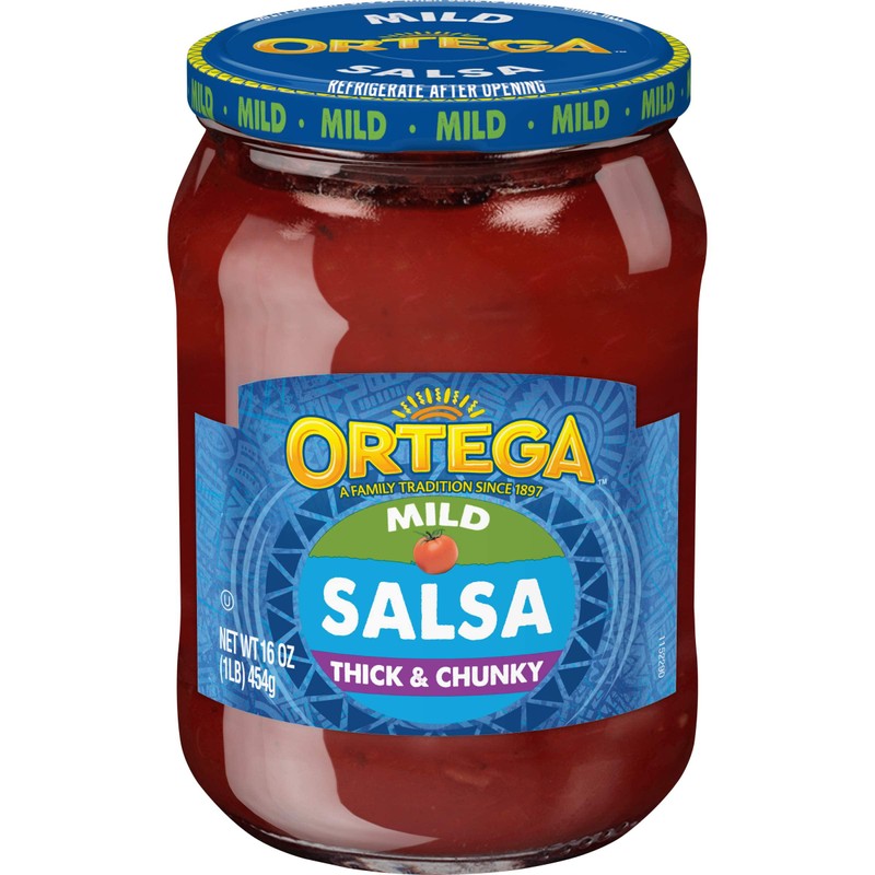 Ortega Mild Thick and Chunky Salsa, 16 oz