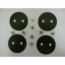 USA Speed (4 Pack) Throttle Plate 1-11/16" Thin 172 Stamped Screws Fits: Holley Carburetor