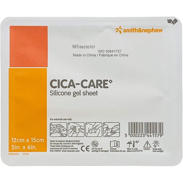 CICA-Care Silicone Gel Sheeting 12cm X 15cm