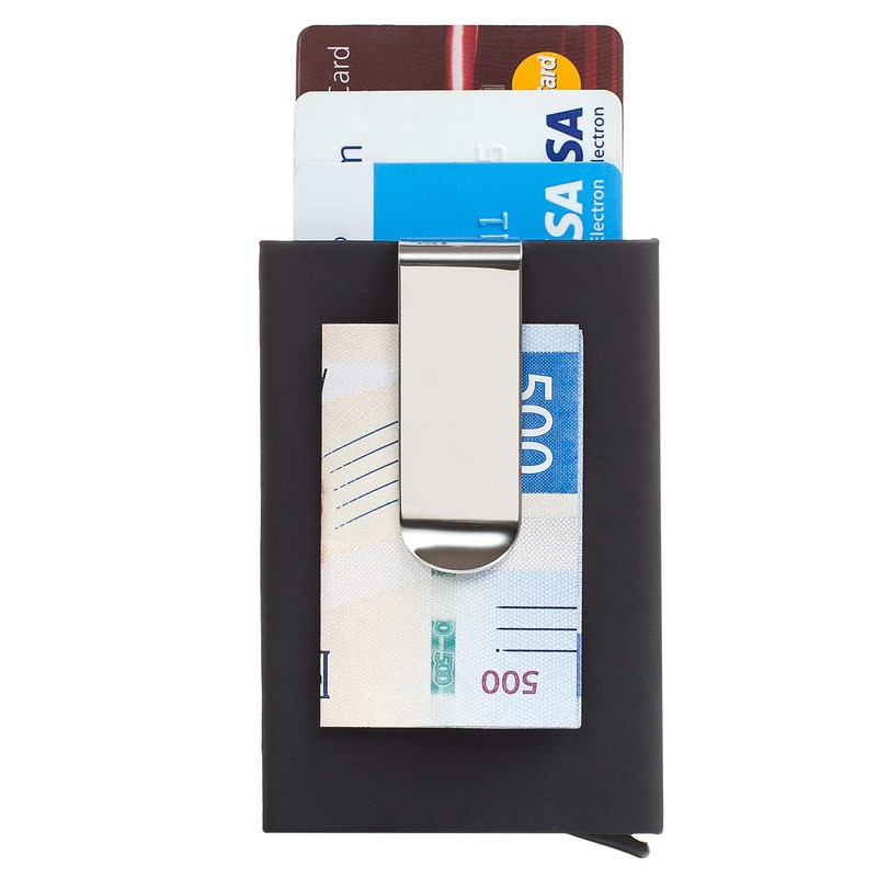 Tarjetero Metálico Timotech para Tarjetas de Crédito, Débito e Identificaciones