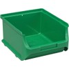 Allit 456243 Size 2B Storage Bin, Green, 160 x 137