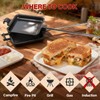 Mountain Pie Maker Cast Iron, Campfire Pie Iron, Hobo Pie