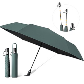 Parasol Folding Umbrella, Lightweight, 8.1 oz (230 g), UV Protection, Shading (Safe Type, Automatic Opening and Closing) Folding, Large Size, One-Touch Automatic Opening/Closing, For Both Sun and