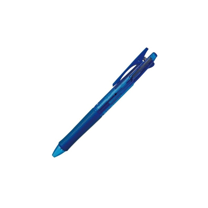 Pilot Tri-Color Ballpoint Pen, Acroball 3, 0.7, Clear Blue