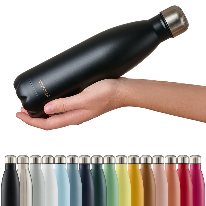 Blumtal® Charles Stainless Steel Drinking Bottle, Thermos Flask, 500 ml,