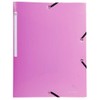 Exacompta - Ref 55820E - Opaque PP Elasticated 3-Flap Folders