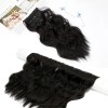 Extensiones De Cabello De Pelo Ondulado Cortinas Clip 6 Pzs