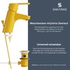 SANTRAS® Eccentric Drain Fitting Premium for Washbasin with Protection Against